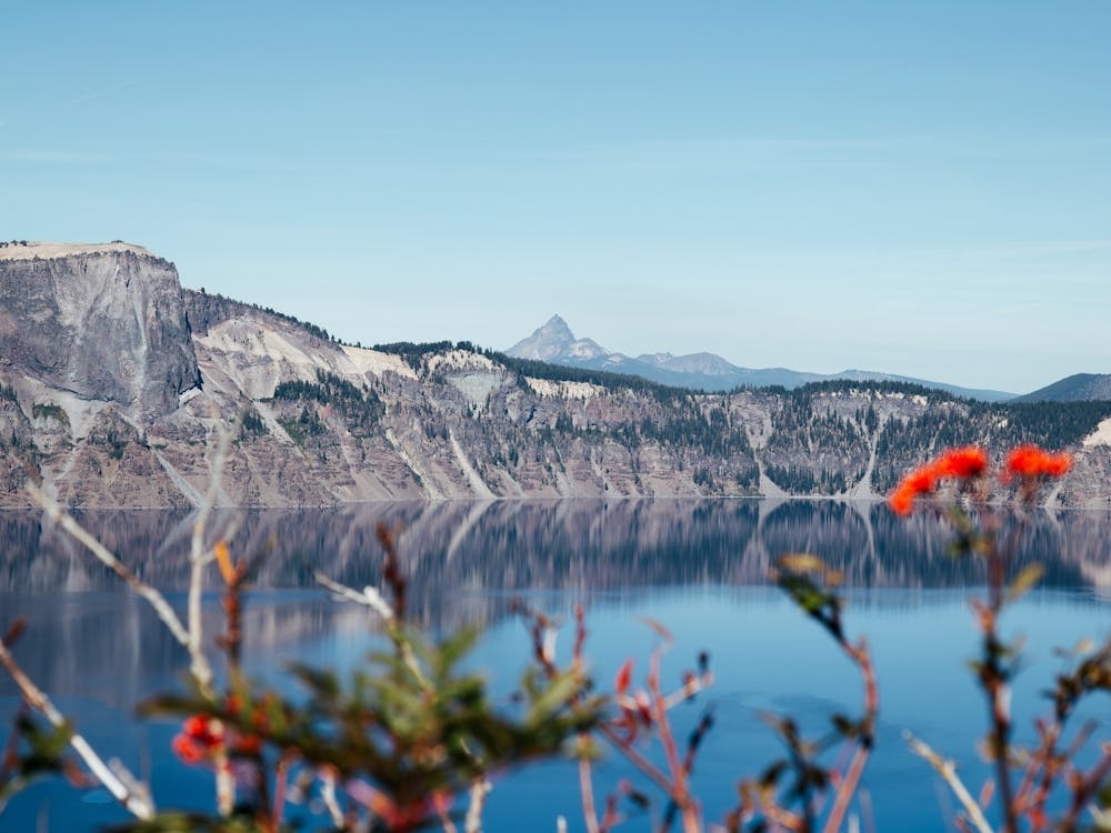 Mount Thielsen from Crater Lake