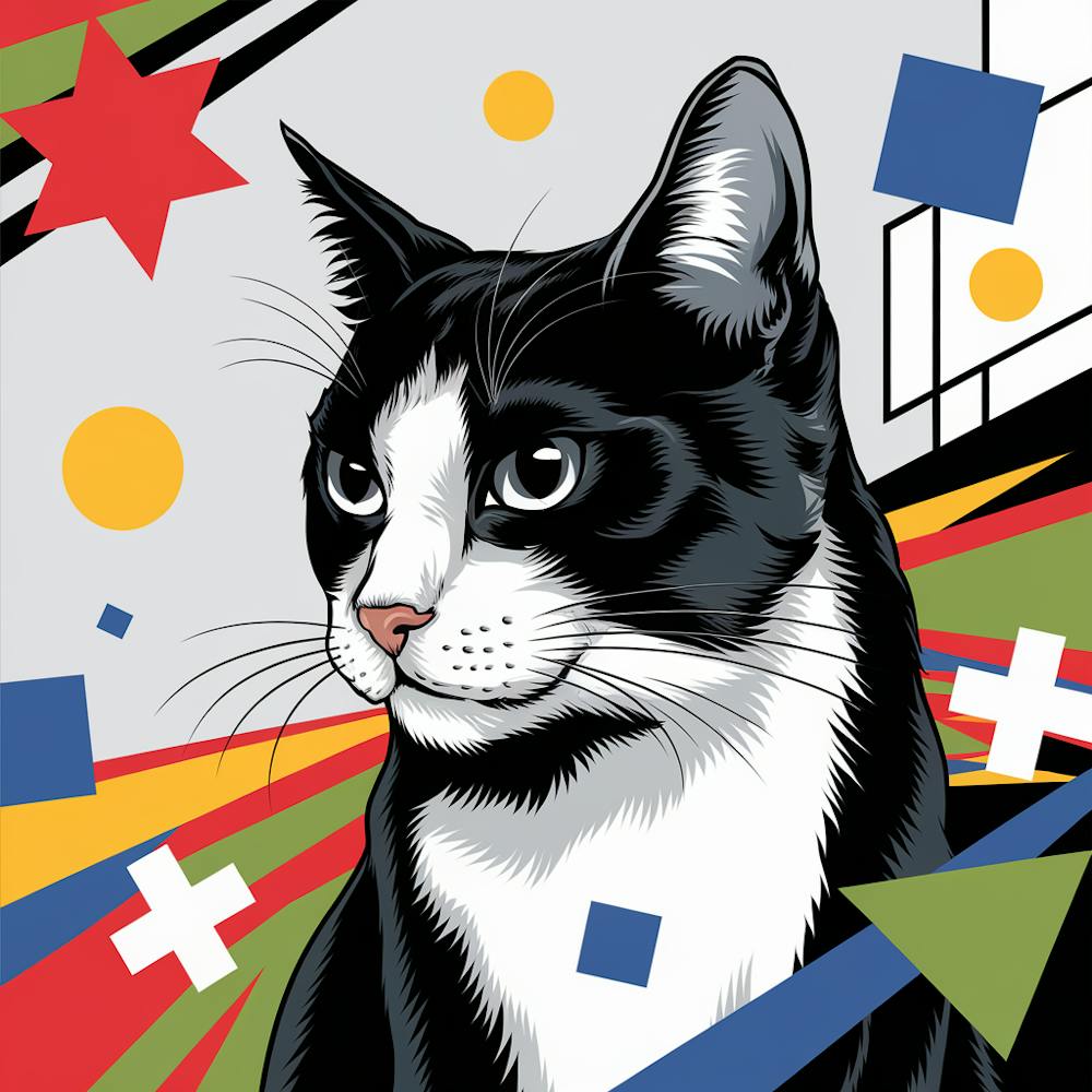 Cat With Stars