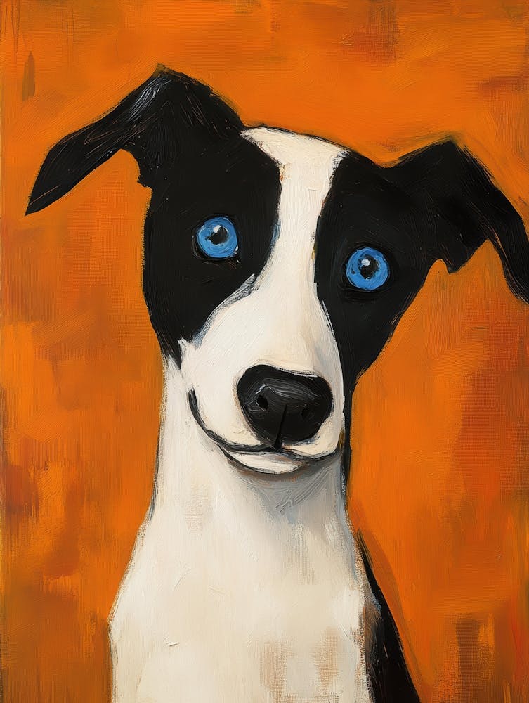 Dog With Blue Eyes