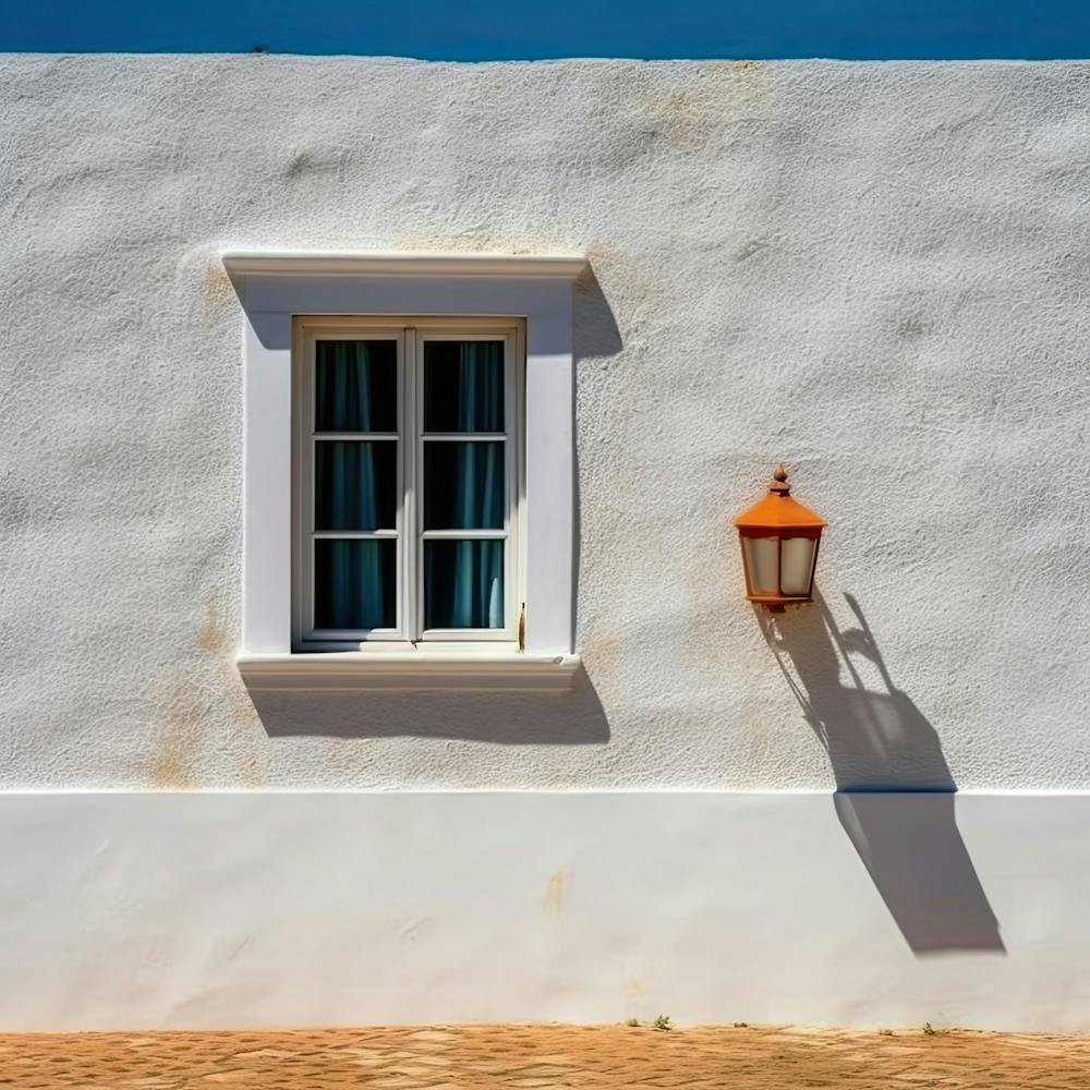 Ibiza Window White Wall Summer Photography