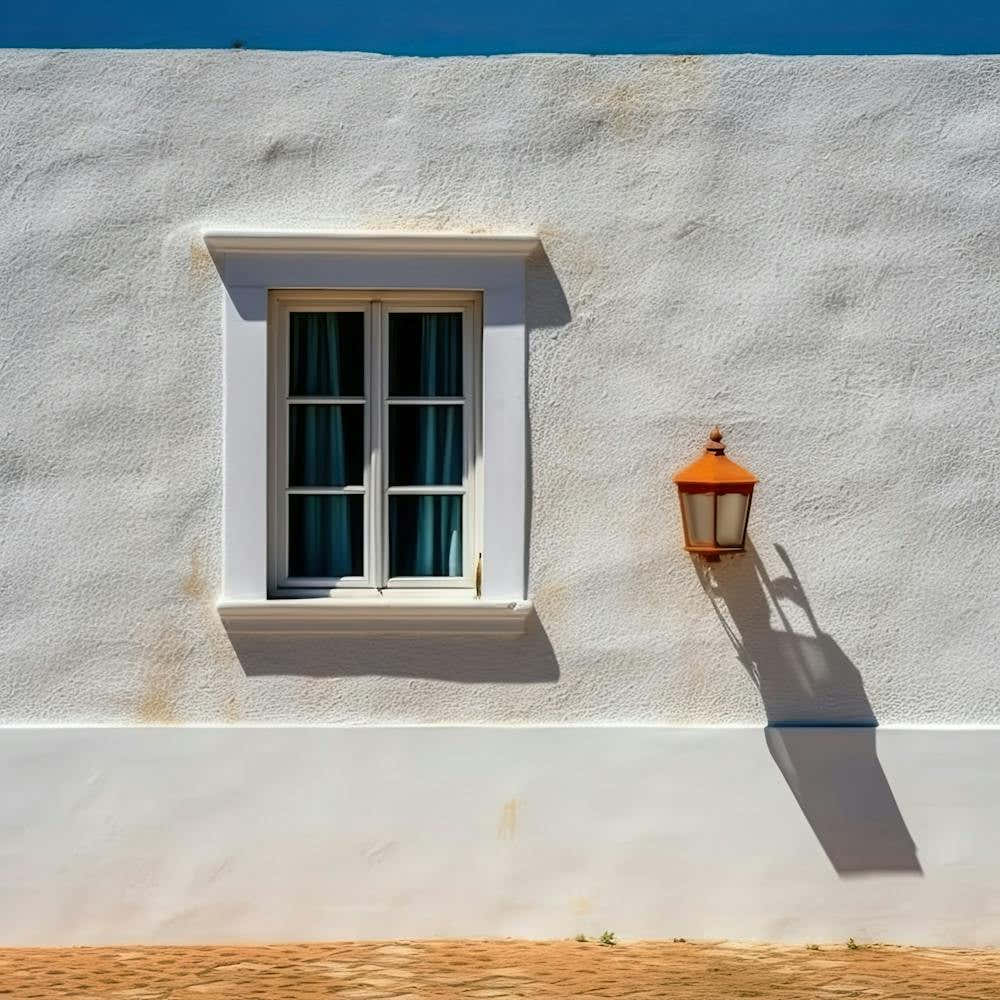 Ibiza Window White Wall Summer Photography