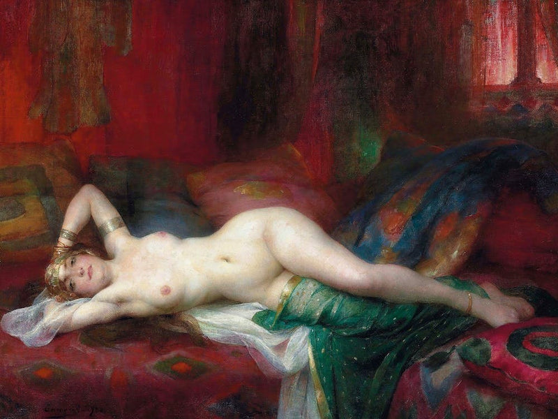 Odalisque, Henri Adrien Tanoux