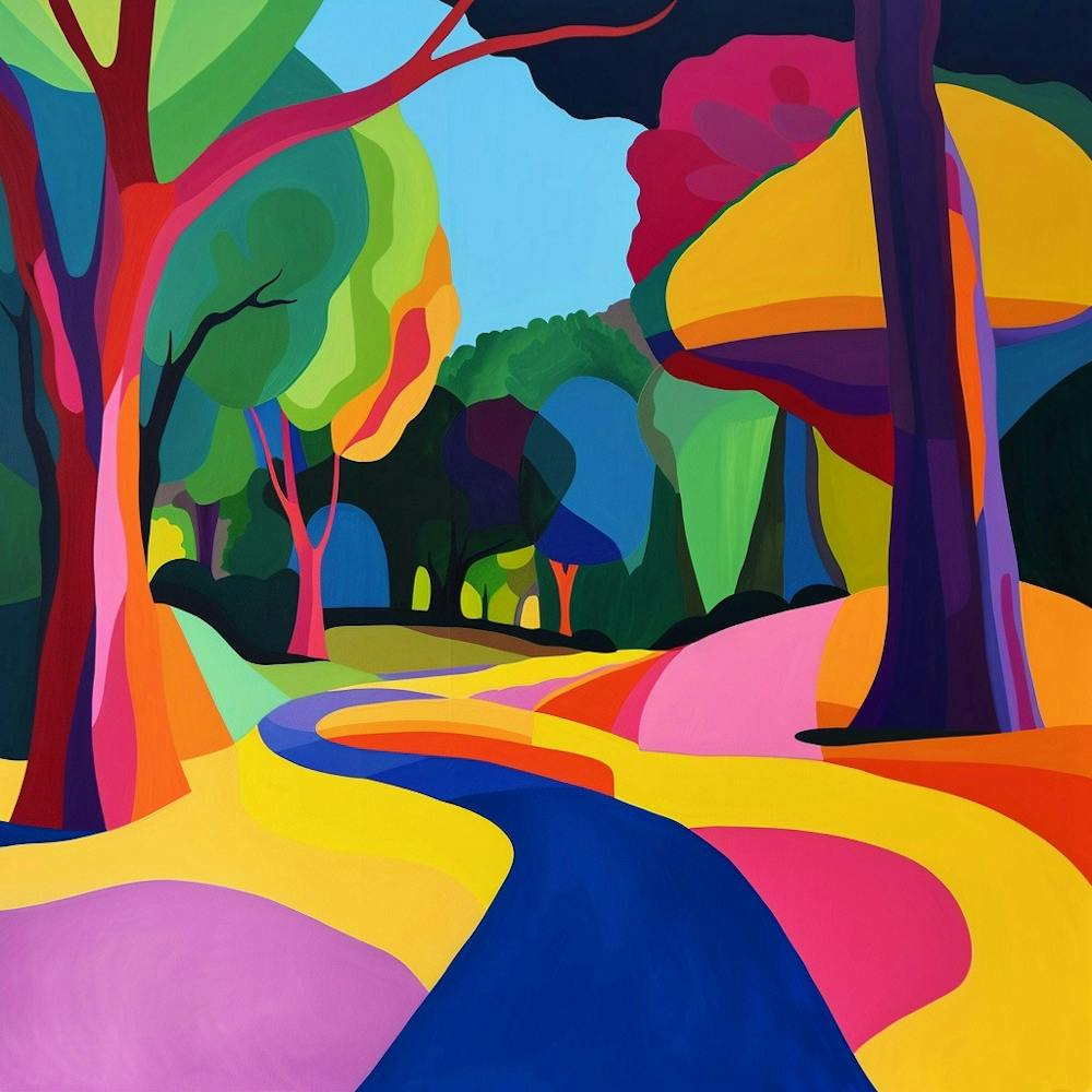 Abstract Park Collection Ibirapuera Park Buenos Aires Argentina 2