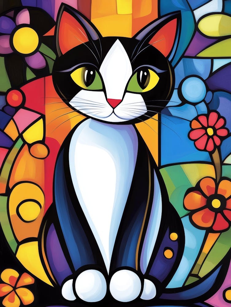 Cat Painting 16