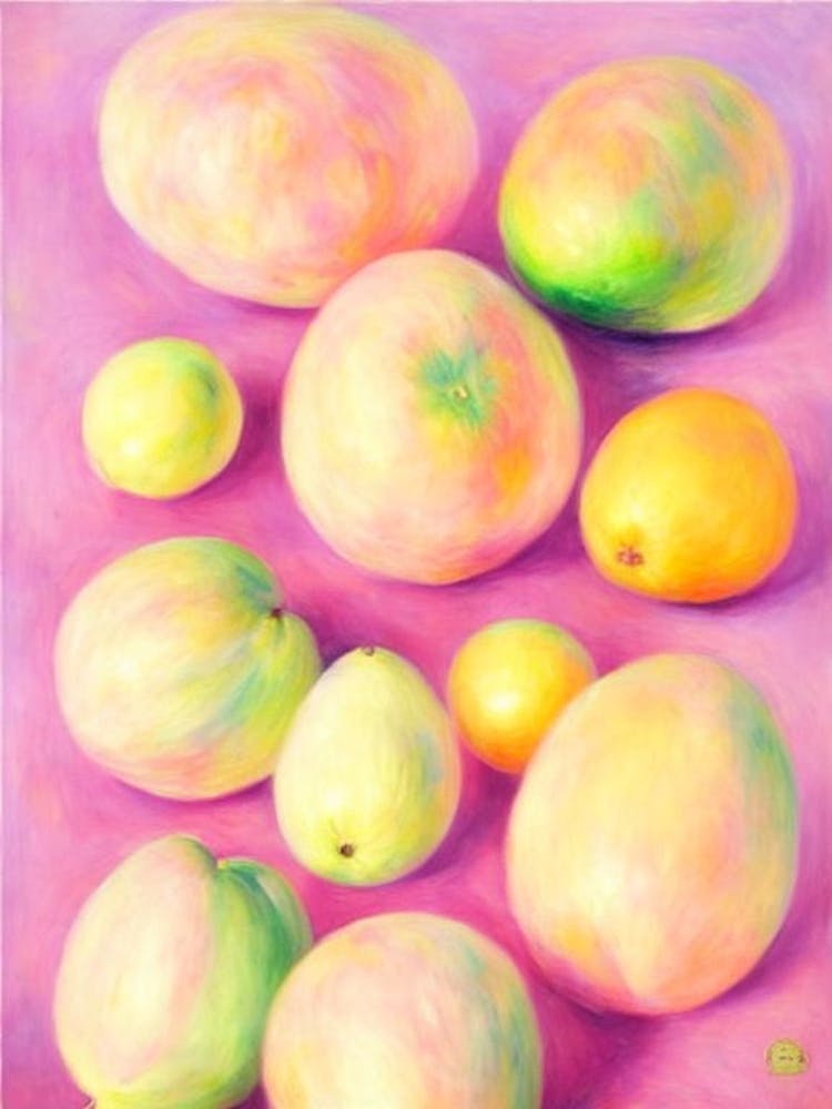 Cherimoya Painting Fruit