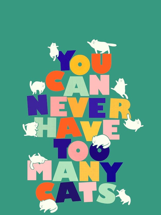 You Can Never Have Too Many Cats