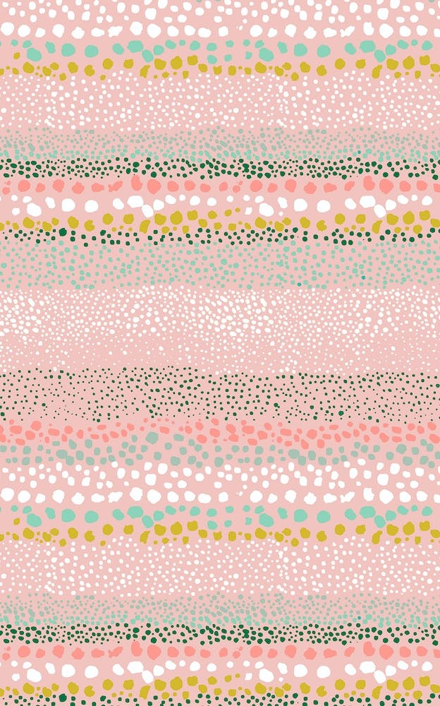 Little Textured Minimal Dots Pink