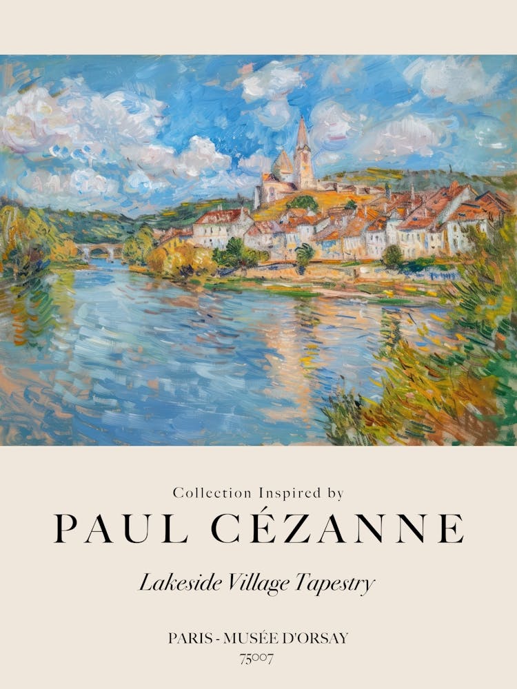 Lakeside Village Tapestry