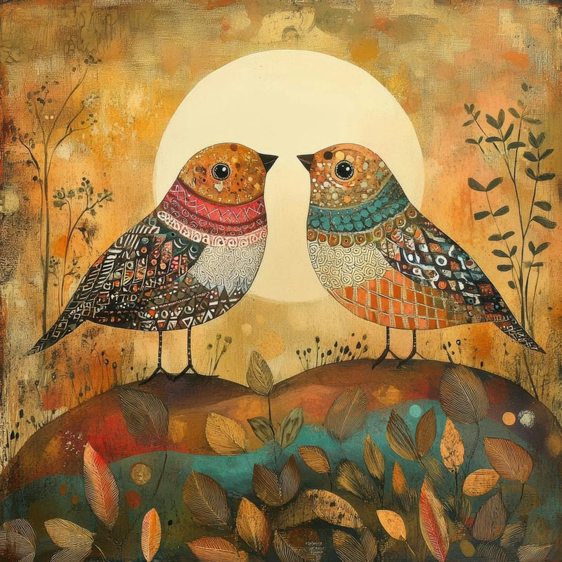 Birds In Love