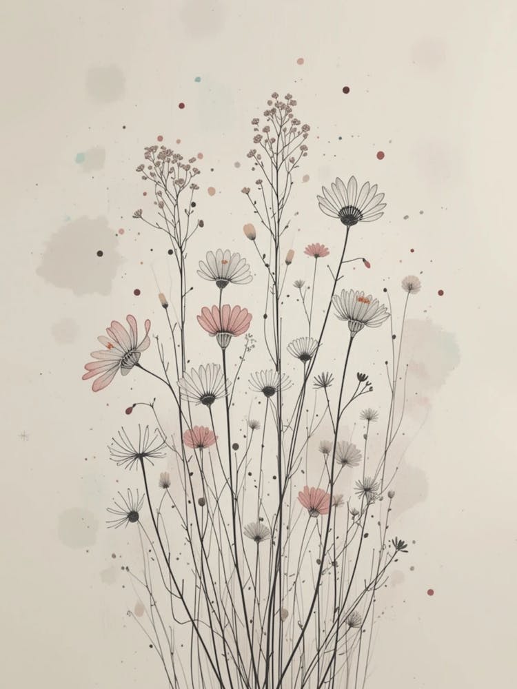 Daisies Canvas Wall Art