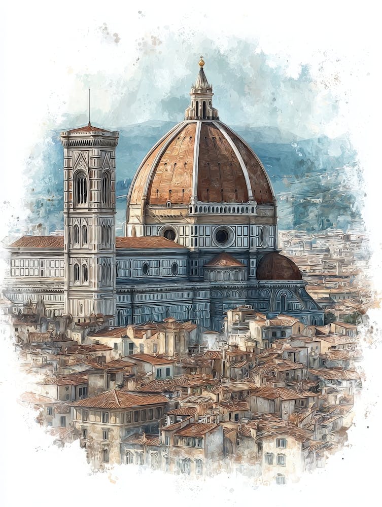 Aihrgdesign Isolated Watercolor Painting Of Italian Renaissan 63567386 6111 4689 9dd8 83408032b364 2