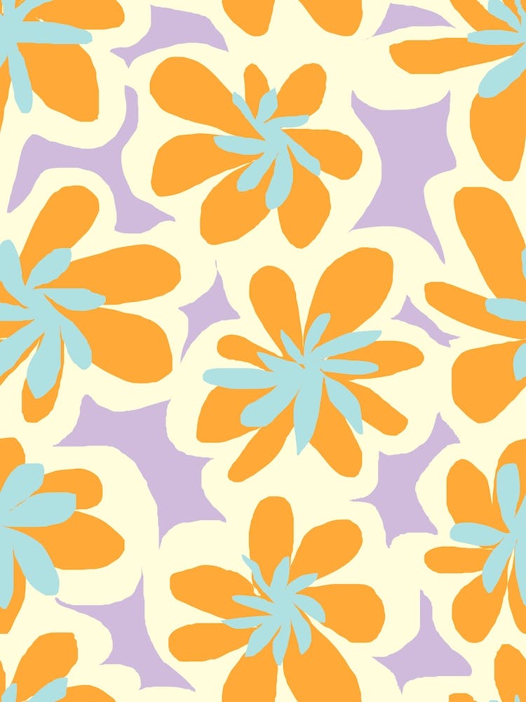 Retro Floral Pattern