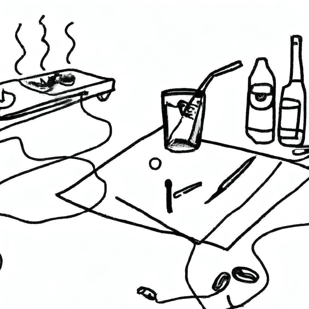 Hand drawn after party 1