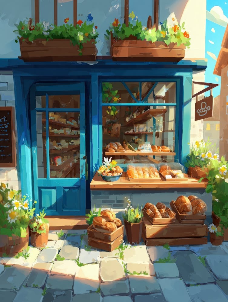 Aihrgdesign A Vintage Style Bakery Storefront In A Small Euro A4a7b67c 858f 4fc5 9e3c 477bfd4ac42e 0