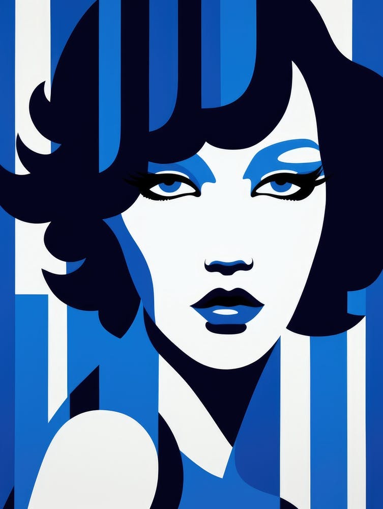 Blue And White 1