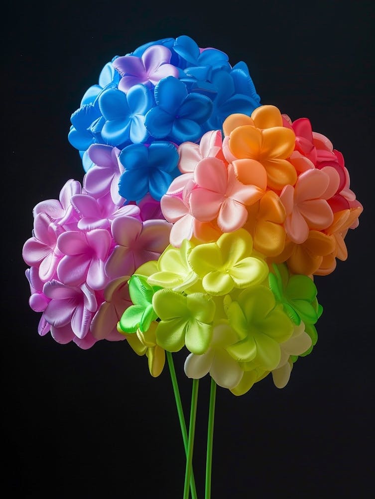 Bright Inflatable Flowers Hydrangea 3