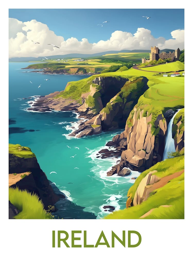 Affiche de voyage Ireland 2