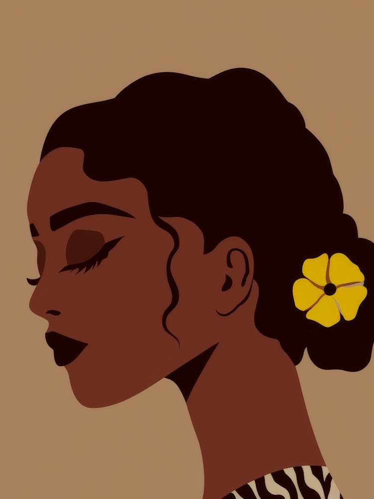 Golden Bloom Serenity