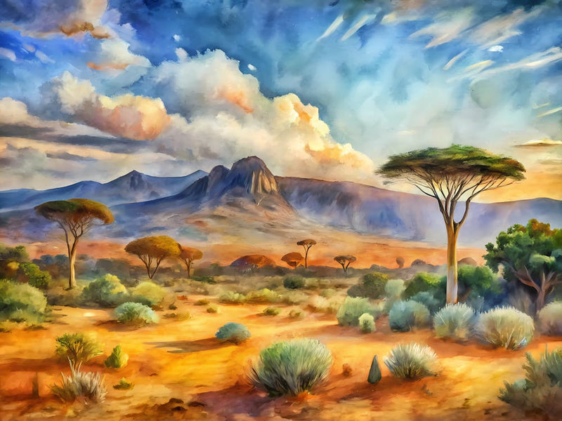 Van Gogh Tsavo National Park Kenya
