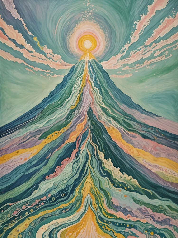 Rainbow Volcano