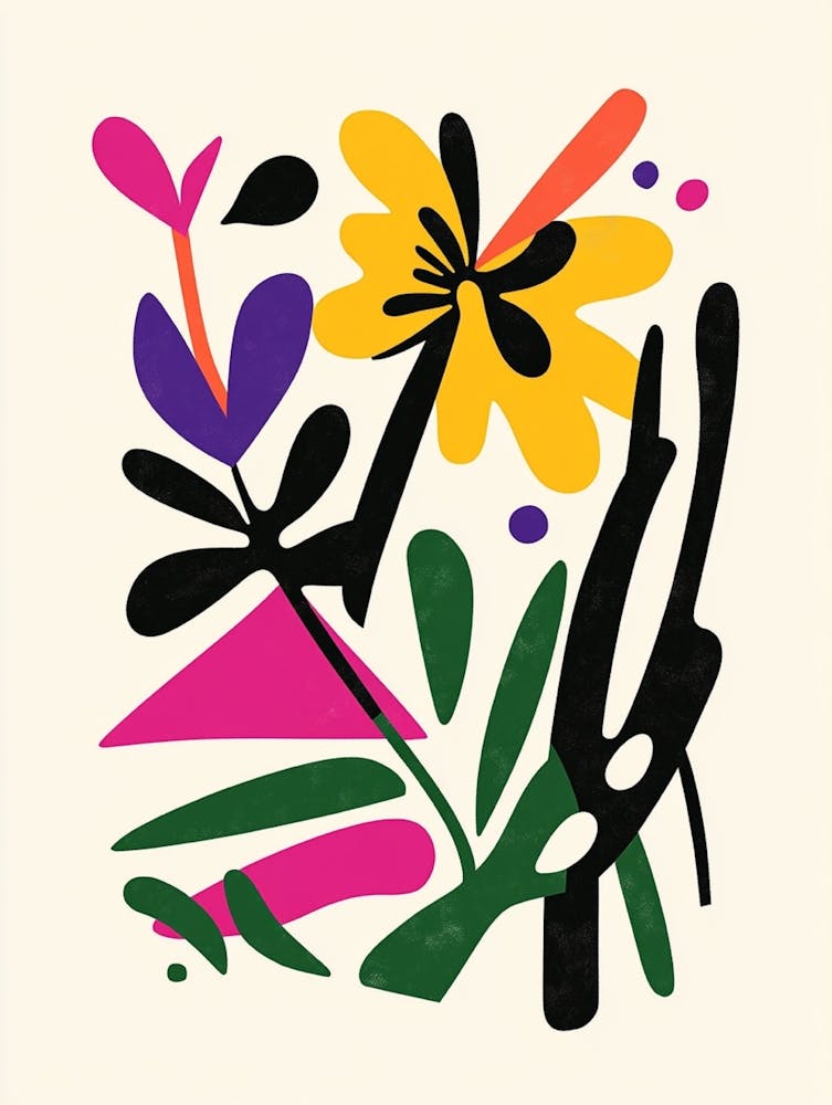 Abstract Flower Painting 3