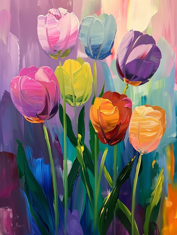 Colorful Tulips