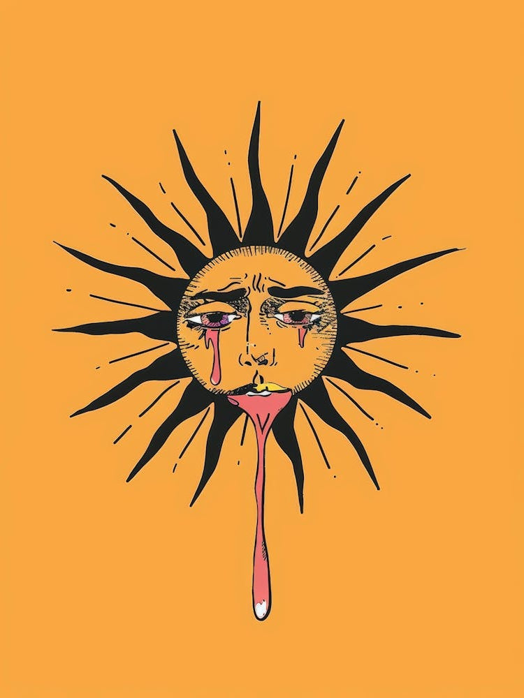 Sun Illustration 5675
