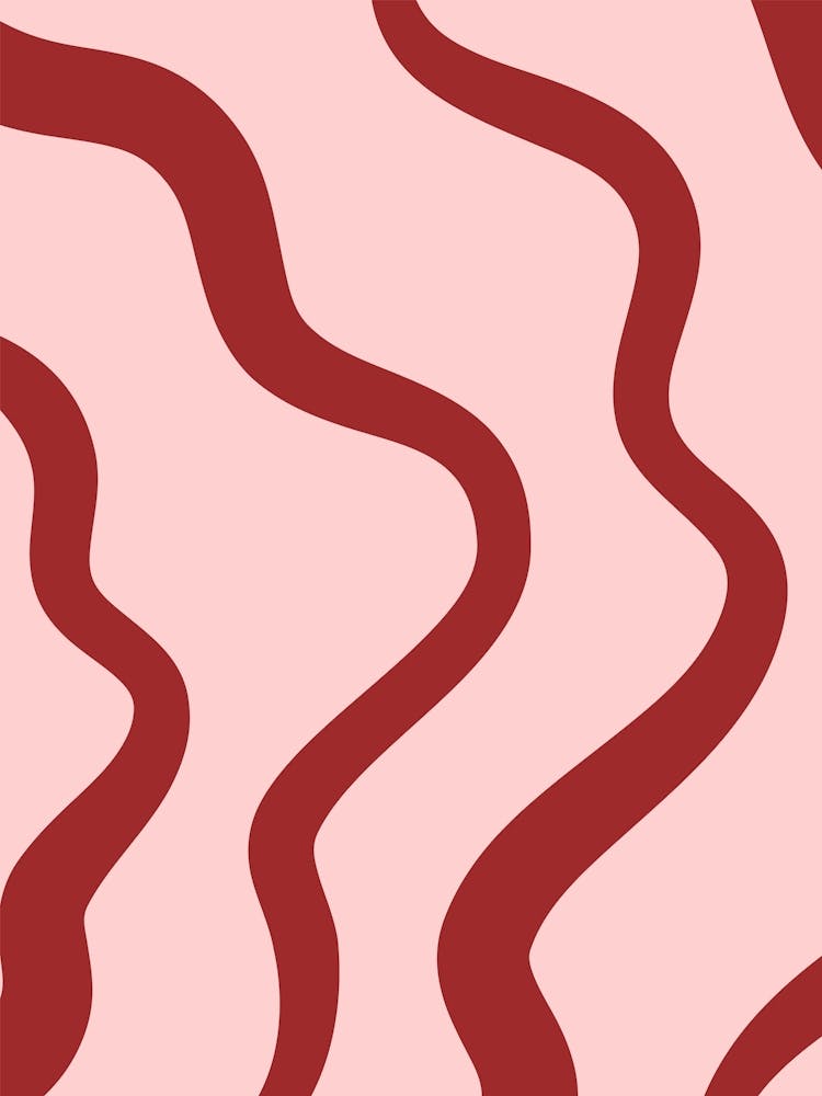 Pink Wavy Wallpaper 1