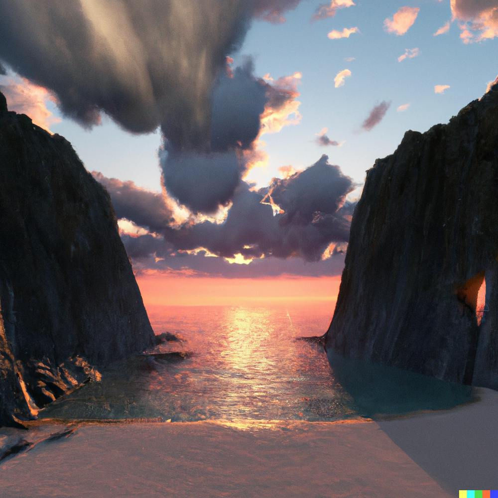 Sunset At The Beach