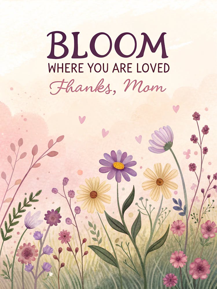 Bloom Where You Are Loved