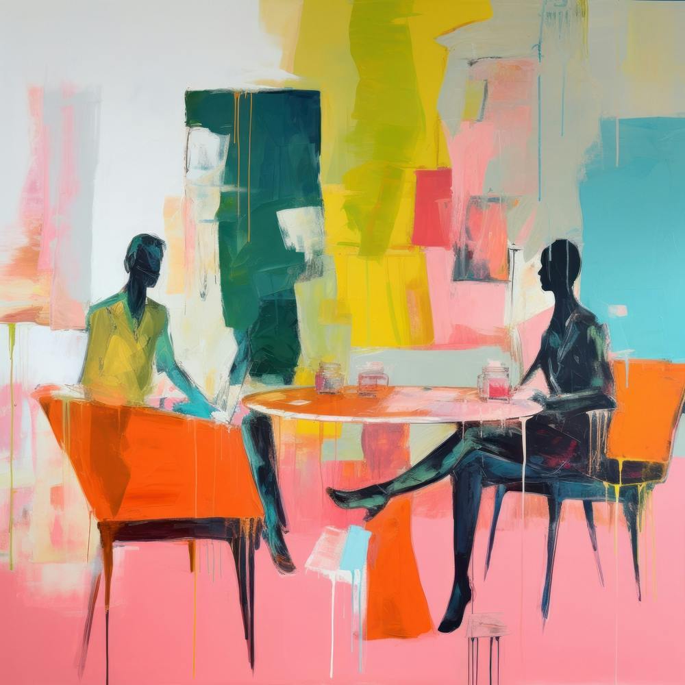 People In The Restaurant 77