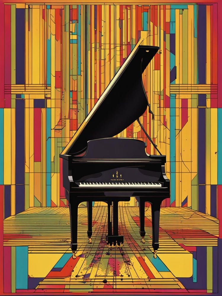Grand Piano Print