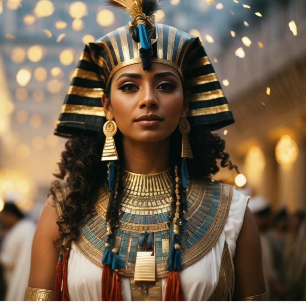 Egyptian queen ( pharaoh and ancient Egyptian )