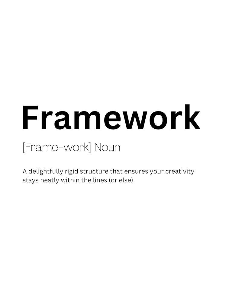 Framework Definition Meaning 1