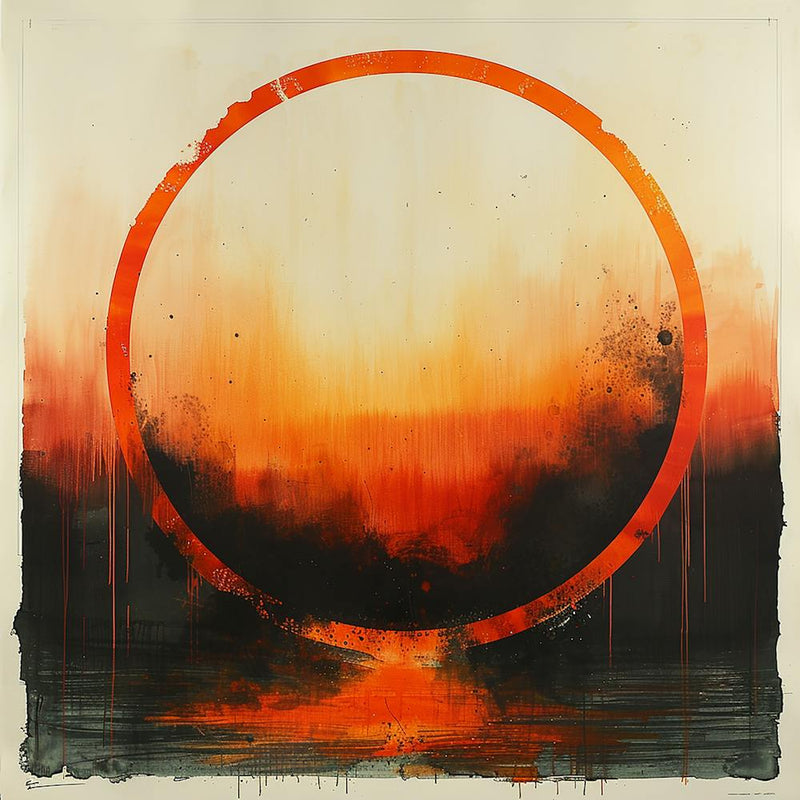 'Circle' - city wall art, colorful wall art, home decor, minimal art, modern wall art, wall art, wall decoration, wall print colourful wall art, decor wall art, digital art, digital art download, interior wall art, downloadable art, eclectic wall, fantasy