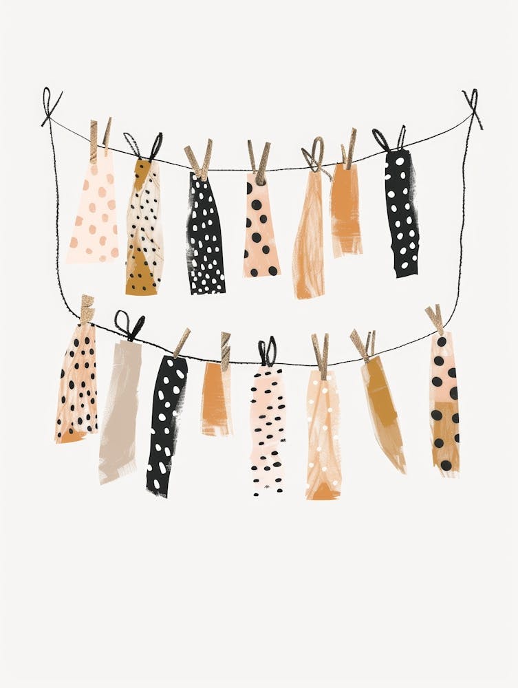 Polka Dots Canvas Print 3