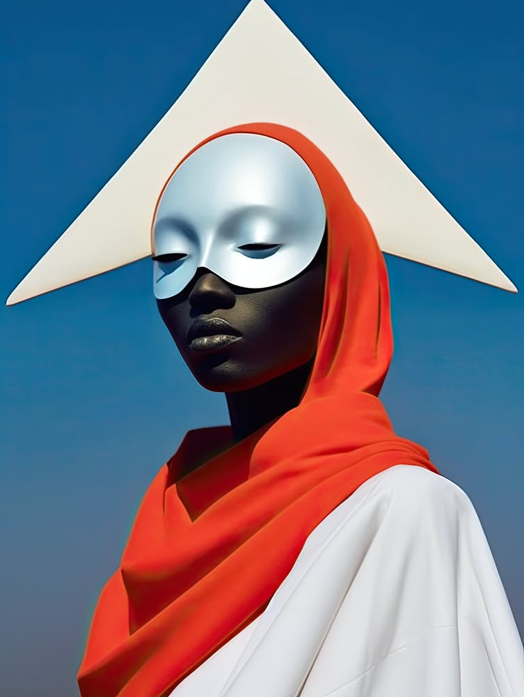 Cosmic Threads: Afrofuturistic Elegance