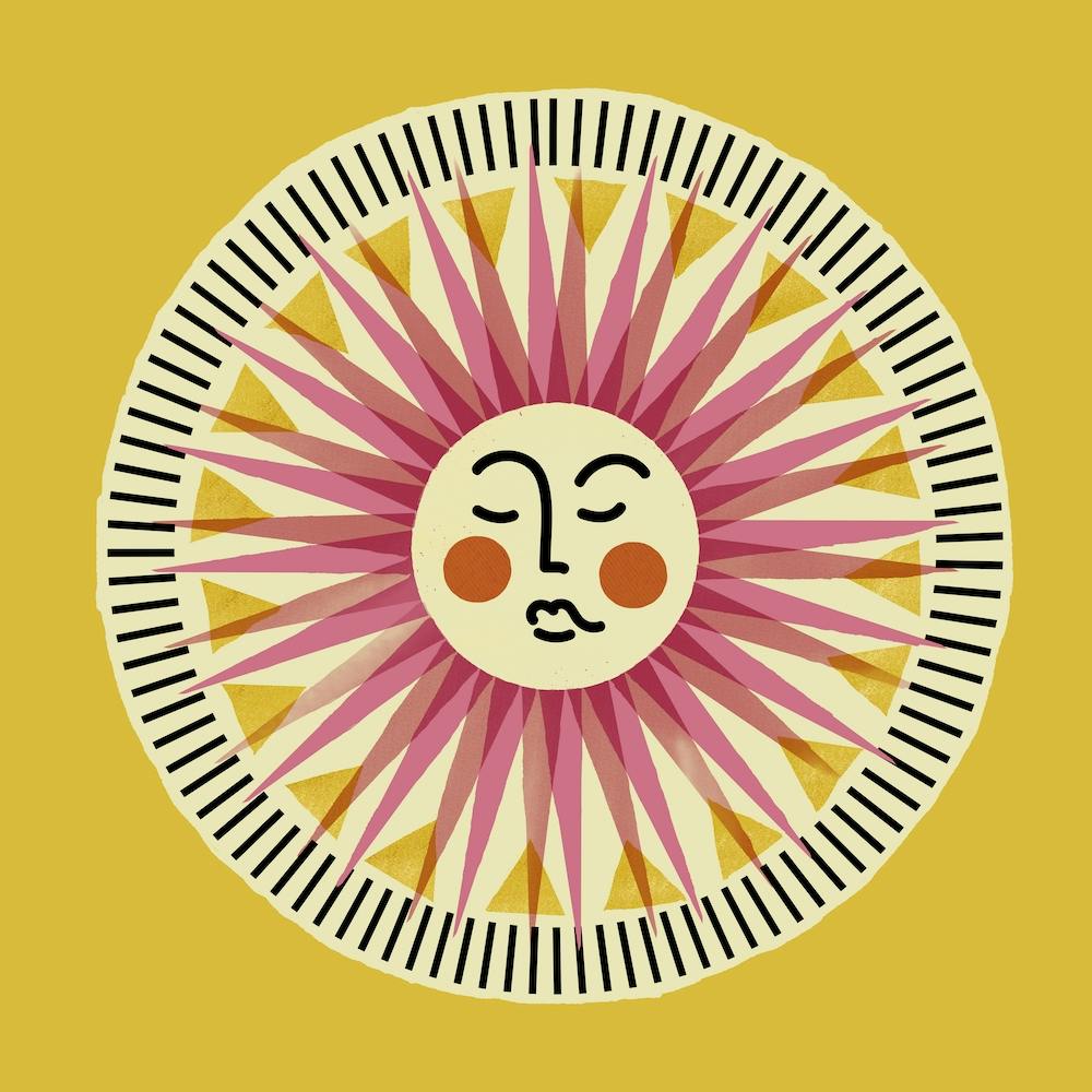 Sun Face 1