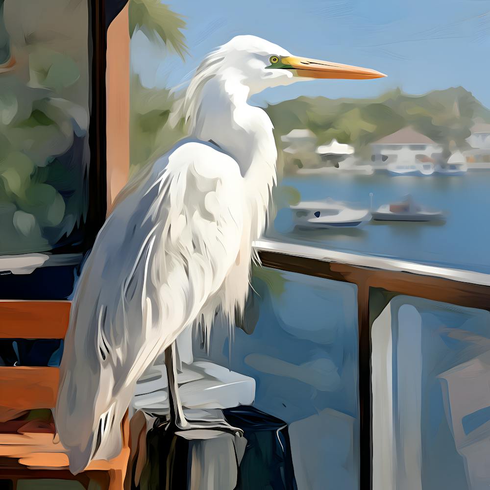 White Egret