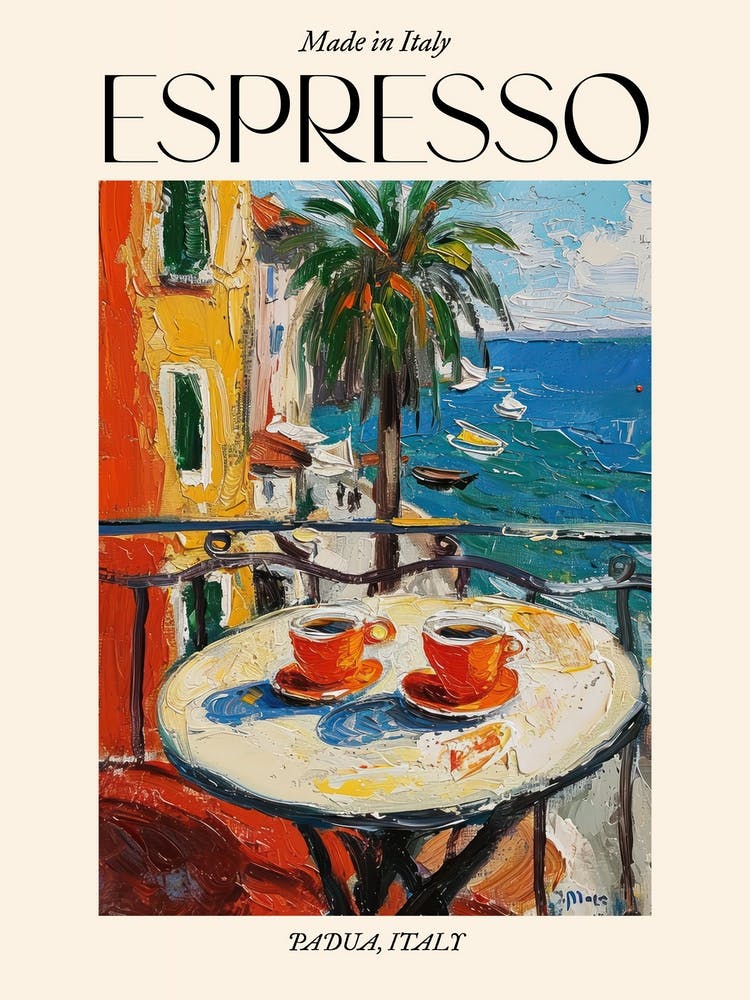 Padua Espresso Made In Italy 2 Poster