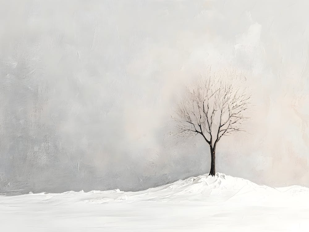 Minimal Winter Scene 9