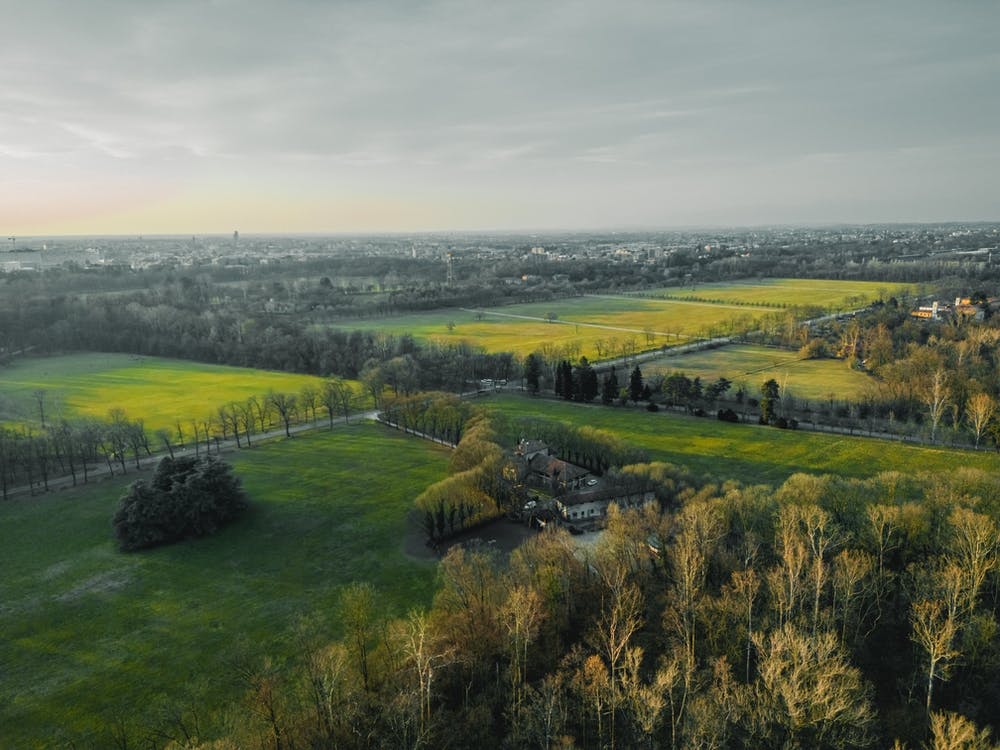 Murs d'Italie, Villa Reale Parco di Monza, Italia, Art mural italien, Poster italien.
