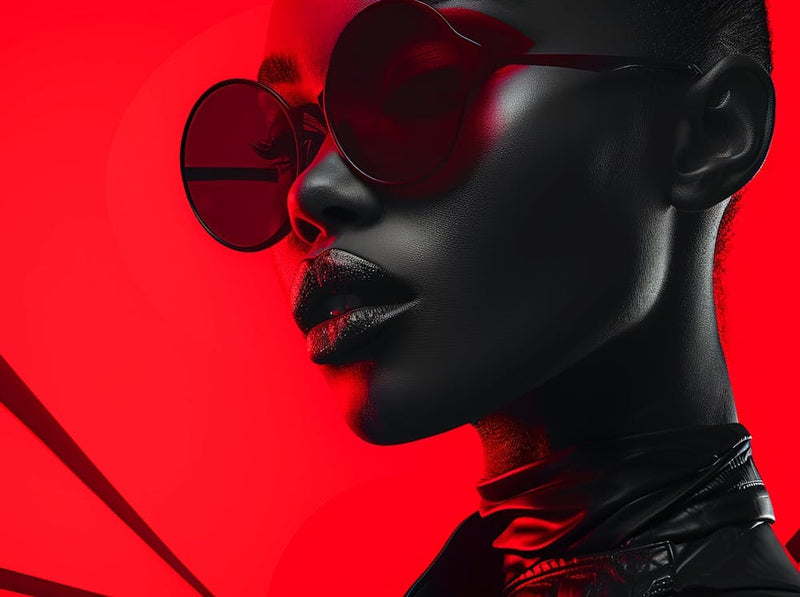 Black Woman With Sunglasses 1