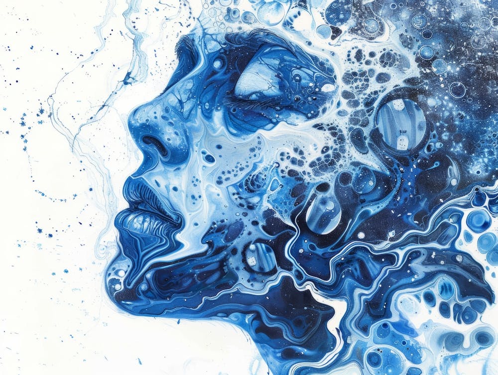Blue Water Splash 2
