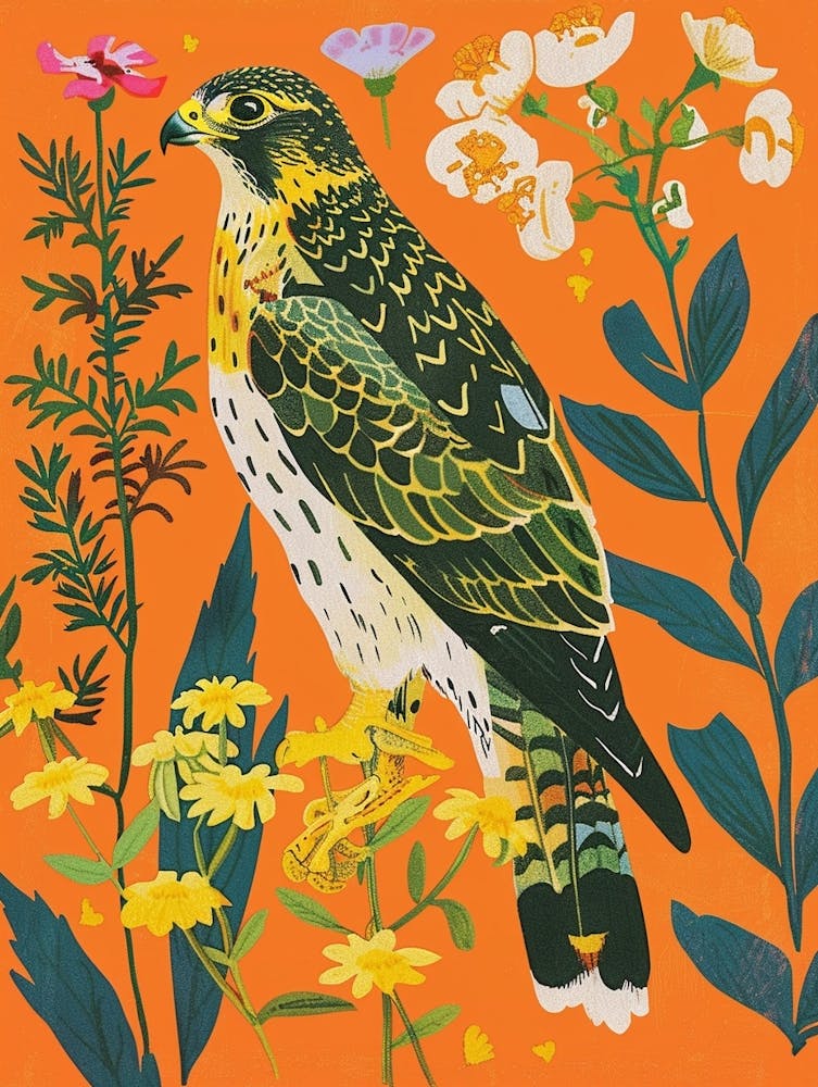 Spring Birds Falcon 1