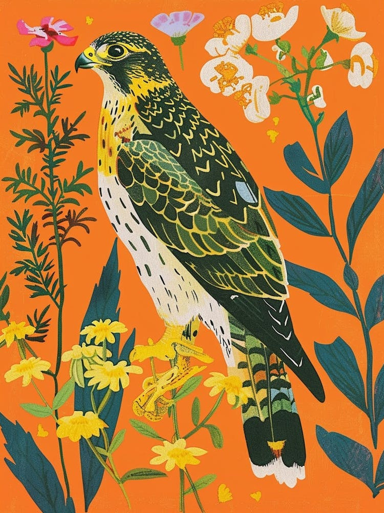Spring Birds Falcon 1