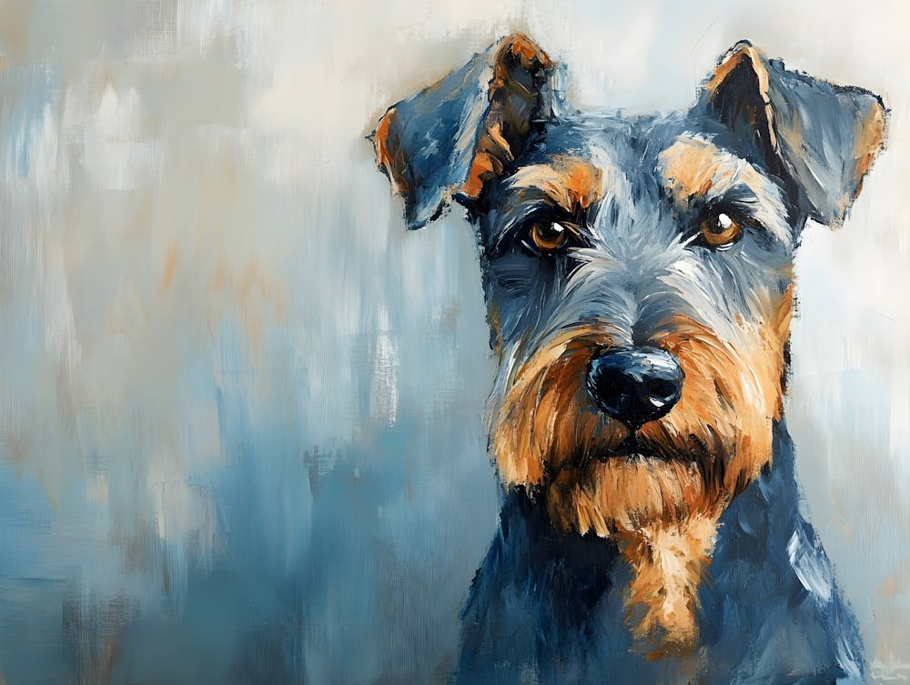 Minimal Terrier Blue And Beige 3