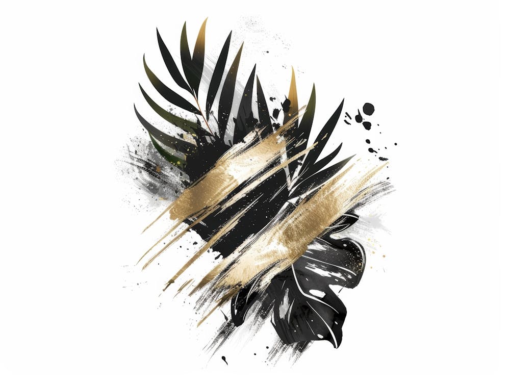 Gold Leaf Painting 10