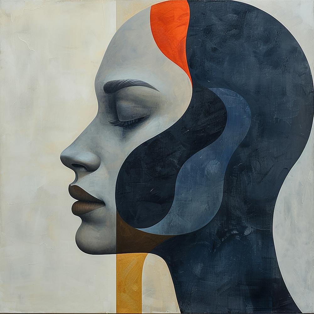 Woman'S Head - abstract art, abstract painting  city wall art, colorful wall art, home decor, minimal art, modern wall art, wall art, wall decoration, wall print colourful wall art, decor wall art, digital art, digital art download, interior wall art, downloadable art, eclectic wall, fantasy wall art, home decoration, home decor wall, printable art, printable wall art, wall art prints, artistic expression, contemporary, modern art print,