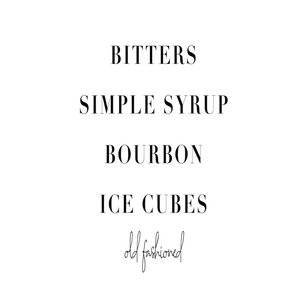 Old Fashioned Cocktail Recipe